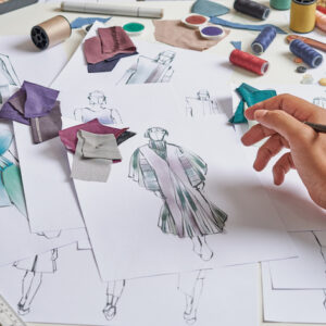 Fashion illustration & Coloring & Fashion Leadership Program