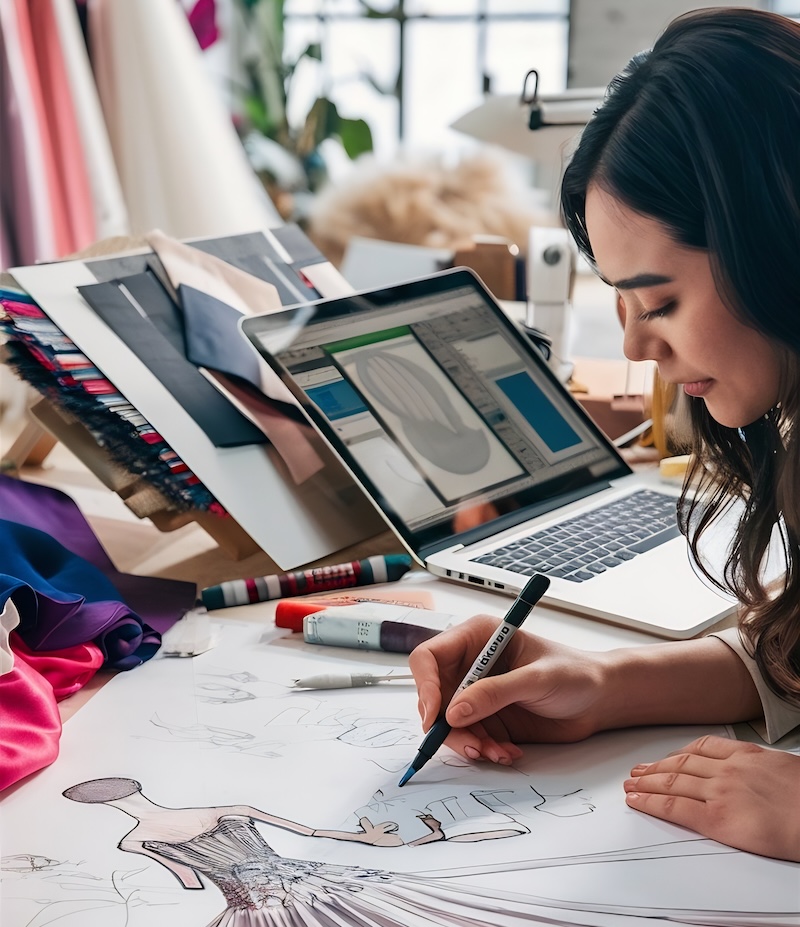 Fashion design course at Naj Academy in Dubai and Abu Dhabi